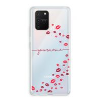 Kusjes: Samsung Galaxy S10 Lite Transparant Hoesje