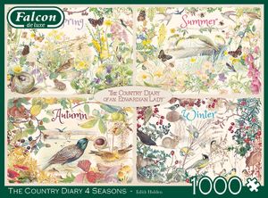 Falcon de luxe The Country Diary 4 Seasons 1000 stukjes