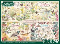 Falcon de luxe The Country Diary 4 Seasons 1000 stukjes - thumbnail