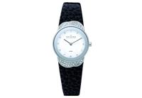 Horlogeband Skagen 818SSLB Leder Zwart