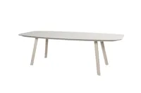 Diningtafel Manolo 180 95 Latte 4SO Printed Keramiek Tafel Buiten Tuin 4 Seasons Outdoor