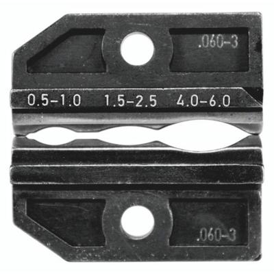 Rennsteig Werkzeuge 624 060-3 3 0 Krimpinzetstuk Ongeïsoleerde kabelschoenen, Ongeïsoleerde connectoren 0.5 tot 6 mm² Geschikt voor merk Rennsteig Werkzeuge