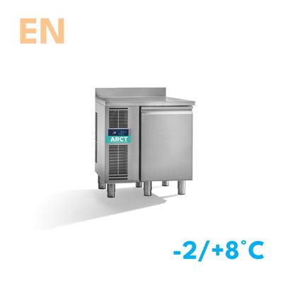 Dieptekoelwerkbank | 1 deurs EN | werkblad met opstaande rand | remote