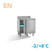 Dieptekoelwerkbank | 1 deurs EN | werkblad met opstaande rand | remote