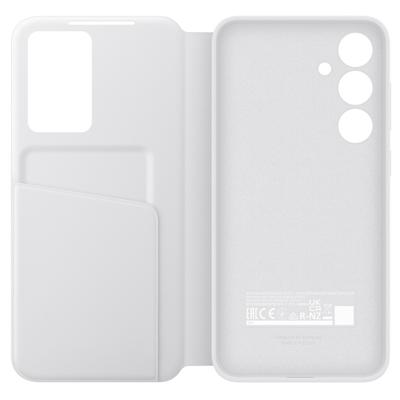 SamsungSmart View Wallet Case - voor Galaxy S24 FE Telefoonhoesje Wit