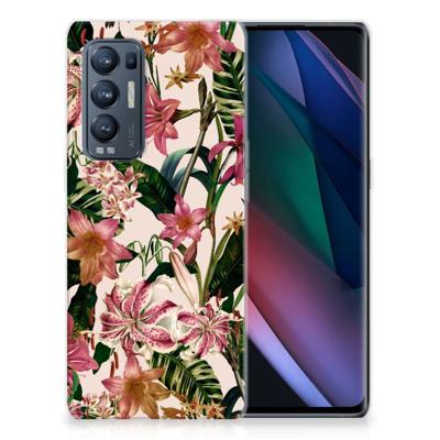 OPPO Find X3 Neo | TPU Case | Flowers