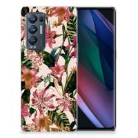 OPPO Find X3 Neo | TPU Case | Flowers