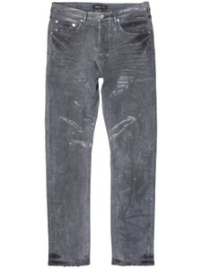 Purple Brand jean slim P005 à effet délavé - Gris