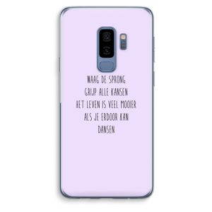 Sprong: Samsung Galaxy S9 Plus Transparant Hoesje