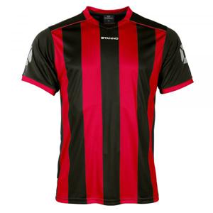Stanno 410003 Brighton Shirt k.m. - Red-Black - XL