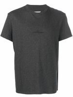 Maison Margiela t-shirt à logo brodé - Gris