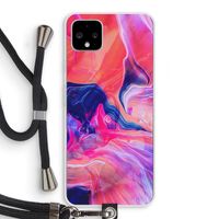 Earth And Ocean: Pixel 4 XL Transparant Hoesje met koord