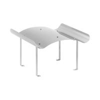 Schoorsteenkap - RVS - 60 x 60 x 38 cm