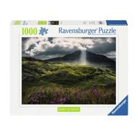 Ravensburger Legpuzzel mysteriose berge, 1000st. - thumbnail