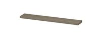 INK wandplank in houtdecor 3,5cm dik vaste maat voor vrije ophanging inclusief blinde bevestiging 80x20x3,5cm, greige eiken - thumbnail