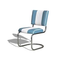 Bel Air Retro Diner Stoel CO-27 Blauw