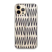 Marrakech Zigzag: iPhone 13 Pro Max Transparant Hoesje