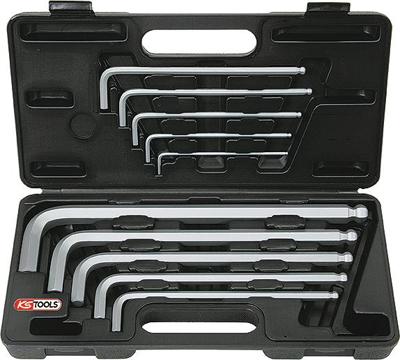 KS TOOLS Pin key set 10 pcs. 6-point inside