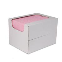 Wecoline reinigingsdoek rood 135 gr/m2 (50 stuks)