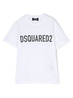 DSQUARED2 KIDS t-shirt en coton à logo imprimé - Blanc - thumbnail