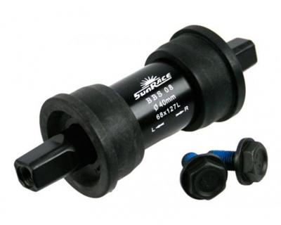 SunRace Trapas BBS08 127/40mm Spieloos Zwart JIS SunRace Trapas BBS08 127/40mm Spieloos Zwart JIS