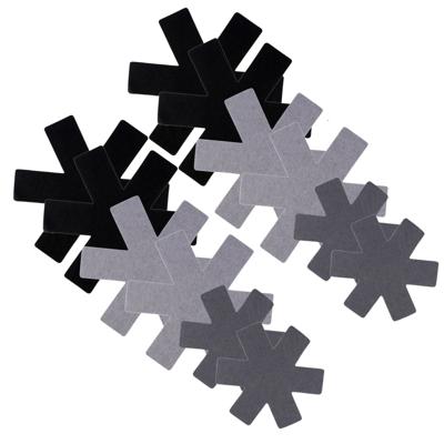 Excellent Houseware Pannenschermers - 12x - grijs - vilt - 38 cm - stapelbeschermers voor pannen Excellent Houseware Pannenschermers - 12x - grijs - vilt - 38 cm - stapelbeschermers voor pannen