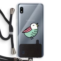 Birdy: Samsung Galaxy A10 Transparant Hoesje met koord Birdy: Samsung Galaxy A10 Transparant Hoesje met koord