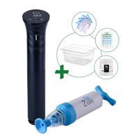 Pakket - Ziva Savant + Handvacuümpomp + 12 liter watercontainer + Ziploc Mix - thumbnail