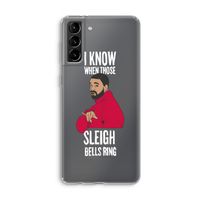 Sleigh Bells Ring: Samsung Galaxy S21 Plus Transparant Hoesje