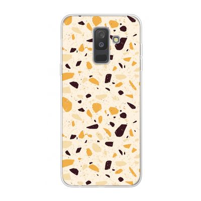Terrazzo N°13: Samsung Galaxy A6 Plus (2018) Transparant Hoesje