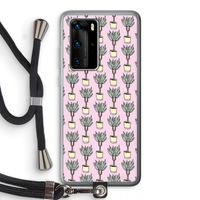 Boompje: Huawei P40 Pro Transparant Hoesje met koord
