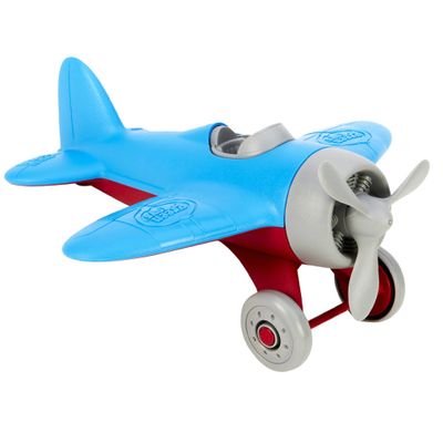 Green Toys vliegtuig blauw gerecycled plastic