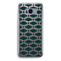 Moroccan tiles: Samsung Galaxy S8 Transparant Hoesje