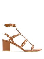 Valentino Garavani sandales Rockstud - Marron - thumbnail