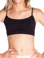 Perini meisjes topje, microfiber - Naadloos - Meiden brassiere spaghetti bandjes - MS049 - Zwart - MS049 - MS049 - MS049 - MS049 - MS049 - -