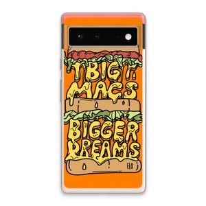 Big Macs Bigger Dreams: Google Pixel 6 Transparant Hoesje