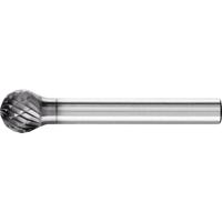 PFERD TOOLS 21112724 Freesstift Bol Lengte 49 mm Afmeting, Ø 10 mm Werklengte 9 mm Schachtdiameter 6 mm