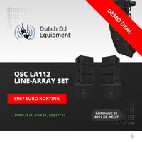 QSC DemoDeal Complete LA112 actieve line arrray set