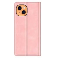 Casecentive Magnetische Leren Wallet case iPhone 13 roze - 8720153794299 - thumbnail