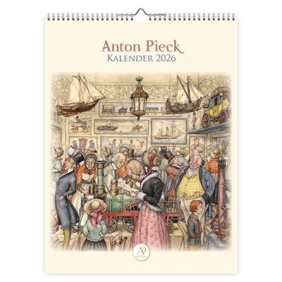 Anton Pieck Kalender 2026 Groot Stoom- en scheepvaartmuseum