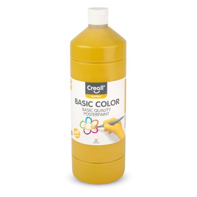 Creall schoolverf oker, 1 liter