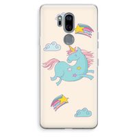 Vliegende eenhoorn: LG G7 Thinq Transparant Hoesje