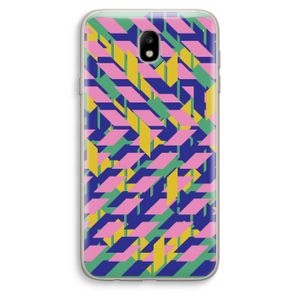 Skew Blush 1: Samsung Galaxy J7 (2017) Transparant Hoesje