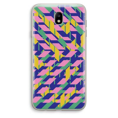 Skew Blush 1: Samsung Galaxy J7 (2017) Transparant Hoesje