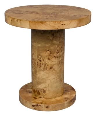 Dutchbone Ronde Bijzettafel 'Quinn' 46cm, kleur Naturel