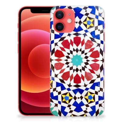iPhone 12 Mini | TPU | Siliconen hoesje | Mozaïek