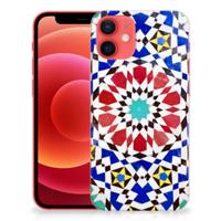 iPhone 12 Mini | TPU | Siliconen hoesje | Mozaïek