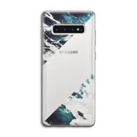 Golven: Samsung Galaxy S10 4G Transparant Hoesje - thumbnail