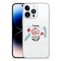 iPhone 14 Pro Max Telefoonhoesje met Naam Boho Summer