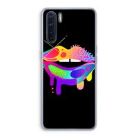Lip Palette: Oppo A91 Transparant Hoesje